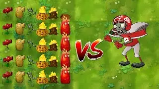 PvZ Fusion rh Challenge - super planets Vs football zombies 🔥| Difficult Level 5😱 #pvz