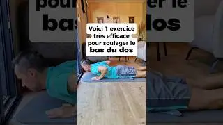 L'exercice du Cobra est parfait pour prendre soin de votre dos 🐍#mobility #dos #stretching