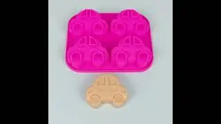 M066~Ready stock 4-cavity handmade soap silicone mold ,cake silicone mold,chocolate mold#soapmold