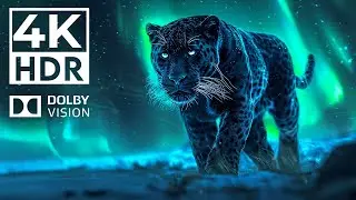 ЯРКИЕ ЦВЕТА ЖИВОТНЫЕ 4K HDR 60FPS Dolby Vision |  с запоминающейся кинематографической музыкой