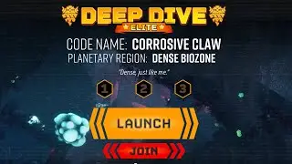 Deep Rock Galactic Solo Gunner - 03 Corrosive Claw Elite Deep Dive