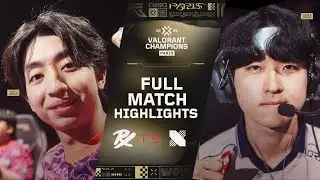 PRX vs. DRX | MATCH HIGHLIGHTS | VALORANT Champions Paris 2025 - Playoffs Stage