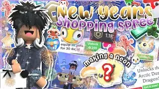 ROBUX + ADOPT ME *НОВОГОДНИЙ* Шоппинг! 😱🛍️ НОВЫЕ ПИТОМЦЫ И МНОГОЕ ДРУГОЕ! #шоппинг #robux #adoptme