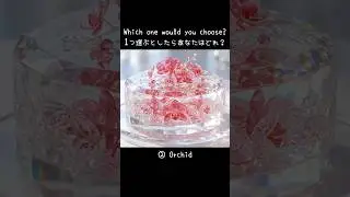 【ASMR】Crystal Flower Cake💎どれを選ぶ？🍰✨️#asmr #aiasmr #shorts #satisfying #cake