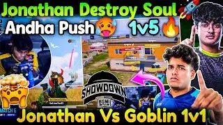 🐐Джонатан против Гоблина 1 на 1🔥 Божественное уничтожение души🥵🚀 Джонатан 1 на 5 Mazy Полный шок🤯...