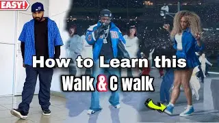 How to C walk like Serena Williams | Kendrick's Superbowl Dance Tutorial