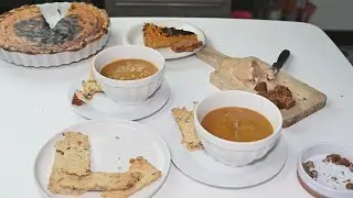 Soupe et tarte à la Courge.