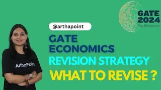 GATE ECONOMICS REVISION | WHAT TO REVISE FOR GATE ECONOMICS 2024 EXAM ?| IIT JAM ECONOMICS STRATEGY