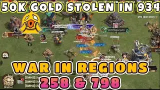 War in region 258 and 798 | 50k gold stolen in 934 | Drama Everywhere