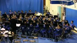 Magnolia Jr HS Band performing songs from 