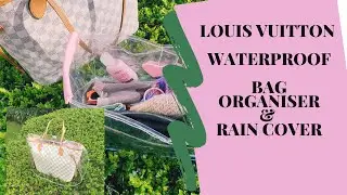 Louis Vuitton Neverfull Bag Organiser Waterproof & Luxury Bag Rain Cover by Luxury Bag Heaven