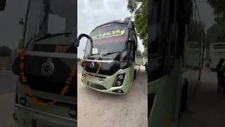 Vijay Travels Luxury Sleeper Bus Interior #bharatbhati #vijaytravels #bharatbenzsleeperbus