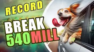Race Clicker Trying to Break 540 Million Speed | Roblox