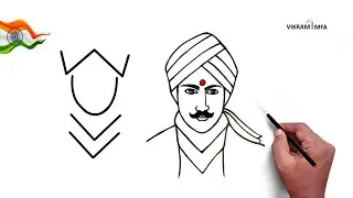 Bharathiar drawing