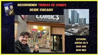 Recorriendo tiendas de comics en Chicago - Graham Crackers Comics Loop!!