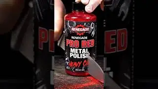 Serving Pro Red Liquid Metal Polish all day long #metalpolish #detailing #trucking #metalpolishing