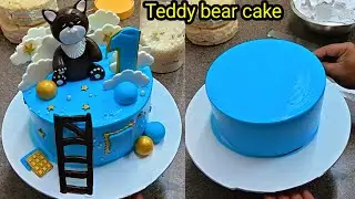 1St Birthday Cake Designs For Baby Boy/Teddy Bear Birthday Cake/Baby Boy First Birthday Cake Designs