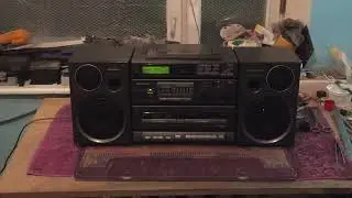 Panasonic RX-DT 680 . Рождественский подарок подписчику г  .Ростов н.Д. Звучание .Апгрейд  Номер 16