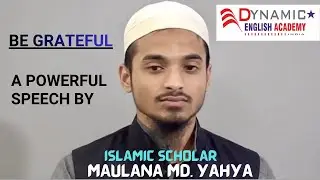 &ldquo;Be grateful&rdquo; a powerful speech #viral #trending #english #islamic #islam #motivation 