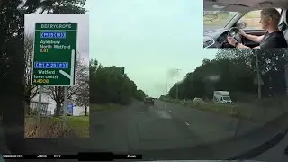 Watford Driving Test Route. Road signs to Aylesbury & Abbots Langley. FULL ROUTE!