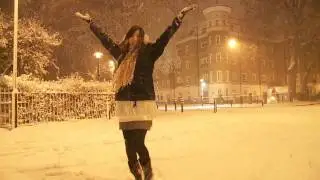 pmw-ex1 stedycam test london snow