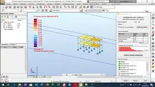 Simulation de l'action du vent pour une construction m&eacute;tallique ouverte (Mod&egrave;le 3D)