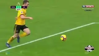 Ruben Neves vs Leicester City 2019