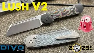 Новые прототипы Divo X TPK | Lush V2 от Reate Knives