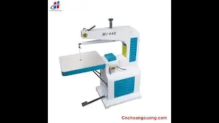 Máy Cưa Lọng Chỉ MJ442 | Máy Cưa Lọng Thụt | Máy Cưa Lọng Chỉ hoa vân gỗ | Hoàng Cường