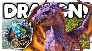 The Dragon Boss is INSANE in ARK: Survival of The Fittest