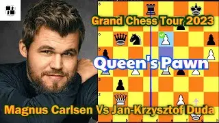Spectacular Triumph: Magnus Carlsen Dominate Jan Krzysztof Duda | Grand Chess Tour Highlights 2023!