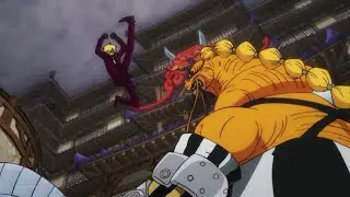 Sanji vs Queen Eps1041