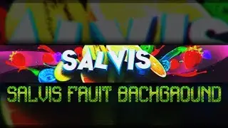 Fruit. YouTube Banner Art.