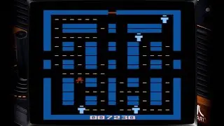 Lock 'N' Chase (1982, M Network) Atari 2600 QuickPlay