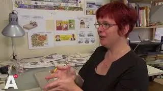 Amsterdamse Margreet eerste Stripmaker des Vaderlands: 'Ik ben erg vereerd'