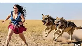 Life Million Years Ago: Girl Saves Lion, Lion Returns as Hero#SurvivalStory#animals #horrorpodcast 