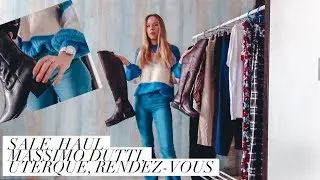 Покупки на распродаже | HAUL 2019 | Massimo Dutti, Uterque, Rendez-Vous | Шопинг на скидках | Обувь