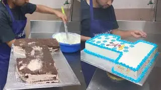 1st Birthday Cake | Number 1 CakeDecorations idea #shabbirCakemaster