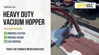 Heavy Duty Vacuum Hopper - The Ultimate Solution for Industrial Cleanup | SPILVAC