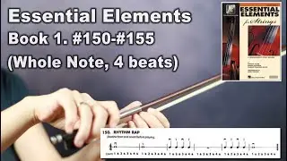[Essential Elements Violin] Book 1. #150-#155