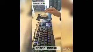 Combo teclado y mouse gamer 👽
