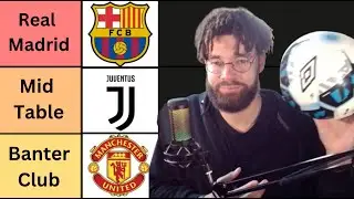 Ultimate Football Clubs Tier List