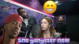 FunnyMike Turned Yonna Jay Into A Drill Rapper! 🔥😂(REACTION) SHE SOUND LIKE A OG FRL!!