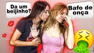 FINGI TER NOJO DO BEIJO DA LARISSA E OLHA A REAÇÃO DELA !!!