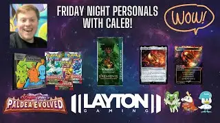 MTG LOTR Live Breaks and More w/ Caleb at Layton Gaming! #magic #mtg