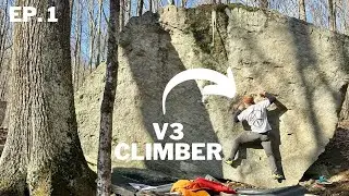 Average Climber Projects His Hardest Climb Yet (V7)