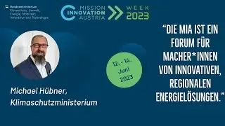 Michael H&uuml;bner &uuml;ber die MIA 2023