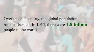 Meeting the world's food demand