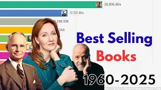 Best Selling Books Ever: Data from 1960 to 2025