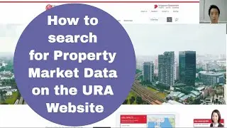 How to search for Property Market Data on the URA Website